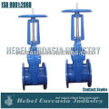 Flange End Resilient Seated PN16 Cast Iron Gate Valve